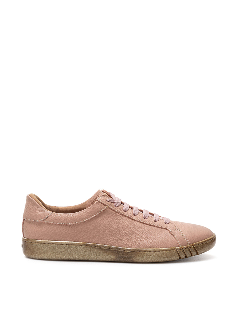 Bally Pink Leather Sneakers - DEA STILOSA MILANO